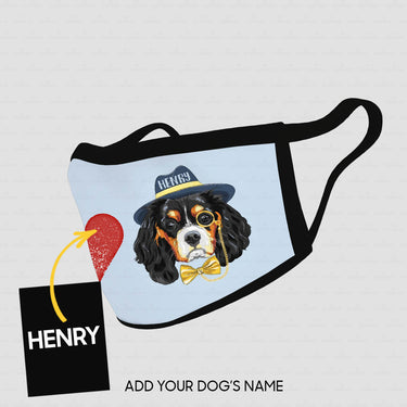Personalized Dog Gift Idea - I Love Cocker For Dog Lovers - Cloth Mask